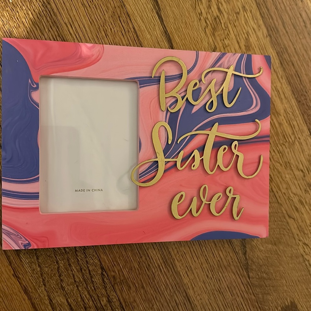 Best Sister Ever frame